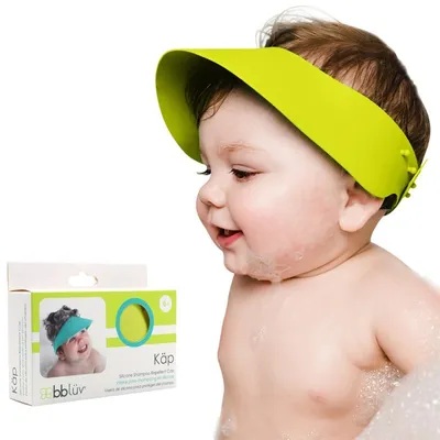 Obrázek produktu pro Silikonový kšilt na mytí hlavy Käp Lime