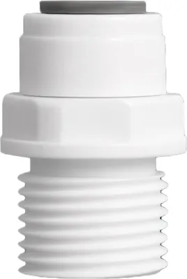Produktbild von INF 10-teiliges Schnellverbinder-Set – 1/2 Zoll Außengewinde auf 3/8 Zoll Steckverbindung.
