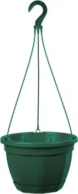 Obrázek produktu pro Nohel Garden Květník OCTO závěsný s podmiskou plastový d25x17cm