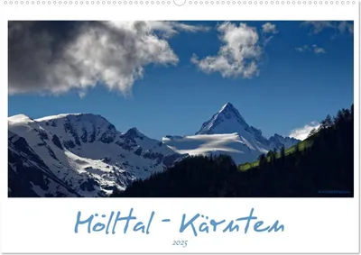 Produktbild von Mölltal - Kärnten (Wandkalender 2025 DIN A2 quer), CALVENDO Monatskalender