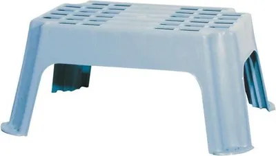 Produktbild von Trittstufe, Festmontiert, OPTIMA, Polypropylen Verstärkt, Anti-Rutsch Oberfläche, 150 kg Max, 420 x 240 x 280 mm