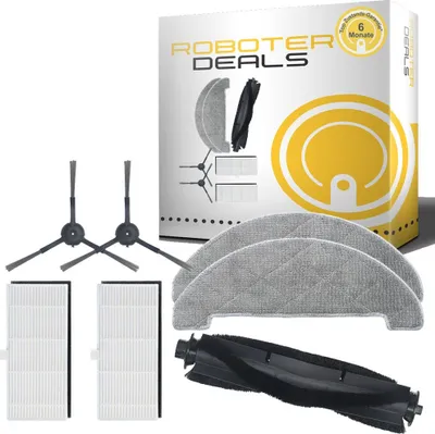Produktbild von Zubehör Set für Viomi S9 (1x Hauptbürste, 2x Pad, 2x Filter, 2x Seitenbürste)