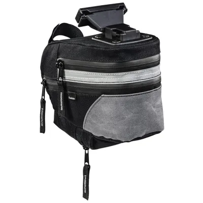 Produktbild von Hama 00178118, Sattel, Fahrradtasche, Polyester, Schwarz, 2,8 l, 100 mm