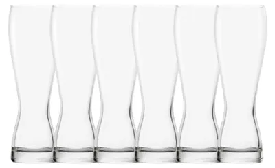 Immagine prodotto di Bicchieri birra, Calici birra - per birra di frumento, set di 6 - 0,3 litri