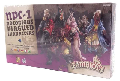 Produktbild von Zombicide Black Plague:N.P.C. #1 - Asmodee - Gesellschaftsspiel - Brettspiel - S