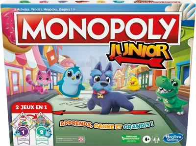 Obrázok produktu pre Monopoly F8562101, Stolová hra, Simulácia ekonomiky, 4 rok / roky, Rodinná hra