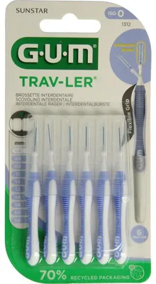 Productafbeelding van Gum Trav-Ler Rager 0.6 Mm (Lavendel) (6 stuks)