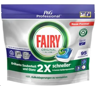 Produktbild von (DE) Fairy Original All In One Tabletki do zmywarki, 95 sztuk (PRODUKT Z NIEMIEC)