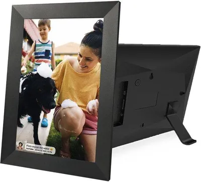 Image de Cadre photo numérique 10,1 pouces avec album cloud et Wi-Fi