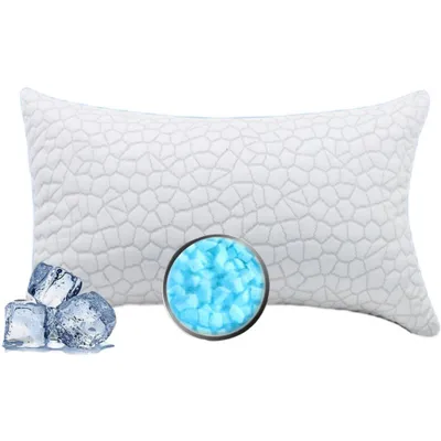 Produktbild von Memory Foam Kopfkissen 65x50x18 cm – Verstellbar, Kühlend & Atmungsaktiv