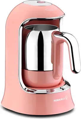 Produktbild von KORKMAZ Kahvekolik Türkische Mokkamaschine Kaffeemaschine A860 ROSA