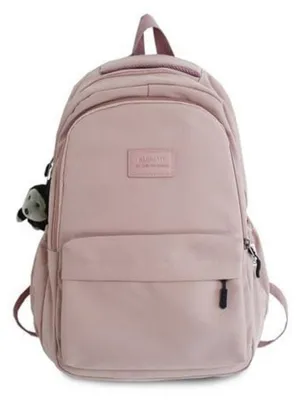 Produktbild von Schulrucksack Daypack mit Laptopfach, wasserabweisend, Rosa