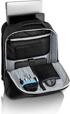 Produktbild von Dell Premier Slim Backpack 15 - Notebook-Rucksack - 38.1 cm (15") - Schwarz mit Metall-Logo - 3 Years Basic Hardware Warranty - für Latitude 54XX, 55XX, 74XX, Precision 35XX, 55XX, Vostro 15 3510, 15 7510, XPS 15 95XX