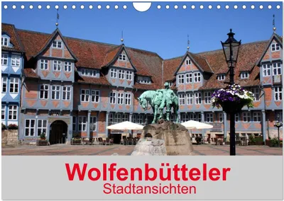 Produktbild von Wolfenbütteler Stadtansichten (Wandkalender 2025 DIN A4 quer), CALVENDO Monatskalender