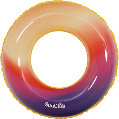 Immagine prodotto di Sun Club Cerchio galleggiante Gradient blu navy 90 cm (35461) – Cerchio galleggiante gonfiabile per bambini dai 9 anni in su – Design elegante, stabile e confortevole – PVC