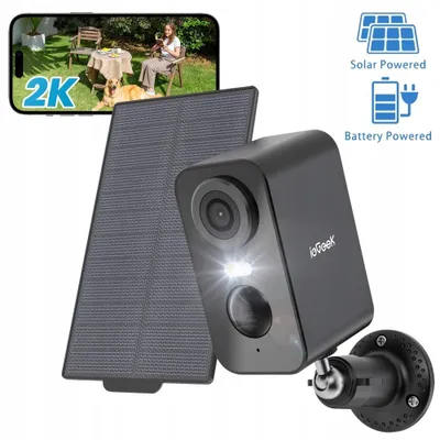 Produktbild von ieGußen-Solar-IP-Kamera 2K 3MP WiFi
