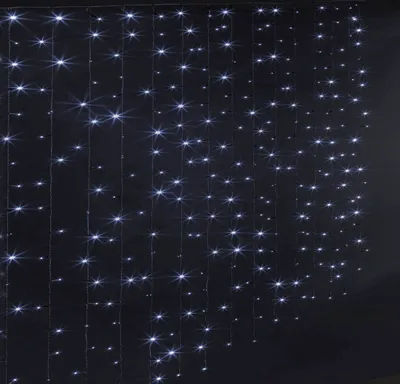 Zdjęcie produktu dla Kurtyna świetlna, zewnętrzna, 150 LED