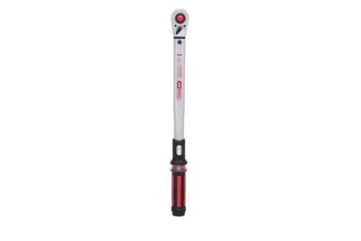 Produktbild von KS Tools 1/2  ERGOTORQUE40-200 Rot, Ratschen-Drehmomentschl.