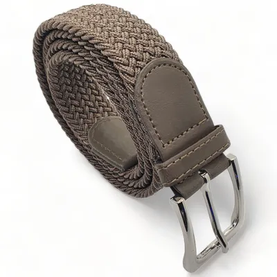 Obrázek produktu pro Elastický pásek - Pletený pásek - Elastický pásek - Pletený pásek - 110 / taupe
