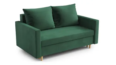 Produktbild von AX LIVING Sofa Modern Shurton 155 cm Grün – Stilvolle 2-Sitzer