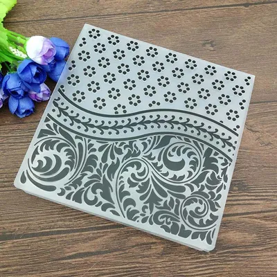 Productafbeelding van Sjabloon voor Embossingfolders voor Scrapbooking