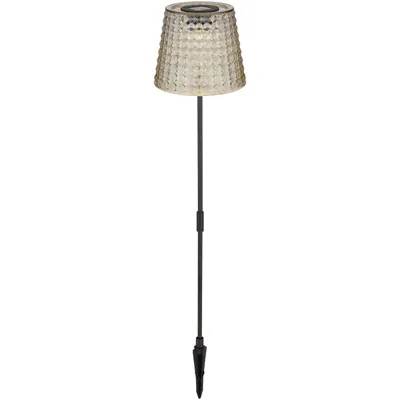 Produktbild von Solarleuchte 2er Set Garten Erdspieß Solarlampe LED Außenleuchte Solar Grau LED