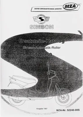 Image de Catalogue de pièces détachées étoile 50, édition 1997