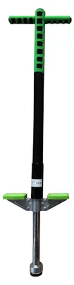 Produktbild von Pogo Stick Hüpfstab Kinder - Für draußen - Bis 35 kg - Schwarz und Grün