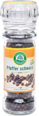 Produktbild von LEBENSBAUM - Schwarzer Pfeffer, ganz - 45g