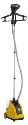 Produktbild von HOMCOM Dampfglätter Dampfbügeleisen Dampfbürste Station Vertikal 1800W 1,4L Gelb
