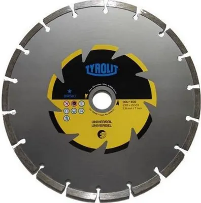 Image de Disque à tronçonner Tyrolit 115 x 1,8 x 22,23 mm
