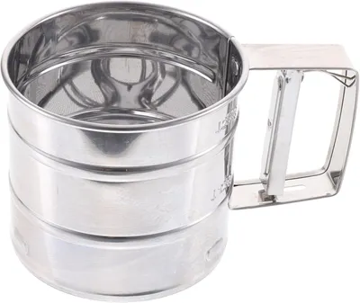 Produktbild von Sieb für Puderzucker und Mehl zum Backen; manuelles Mehlsieb und Pulversieb zum Kochen
