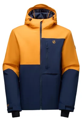 Productafbeelding van Dare 2B - "Halfpipe IV" ski-jas voor heren, model RG13648 (maat M), kleur marineblauw/oranje