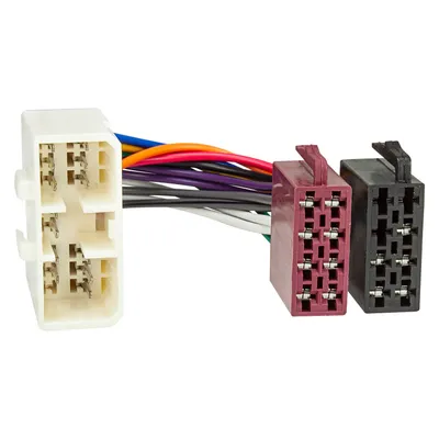 Produktbild von Radio Adapter Kabel kompatibel mit Subaru Forester Legacy Impreza Outback auf 16pol ISO Norm