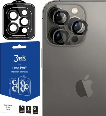 Obrázok produktu pre 3MK Lens Protection Pro, iPhone 15 Pro, 1 kusov