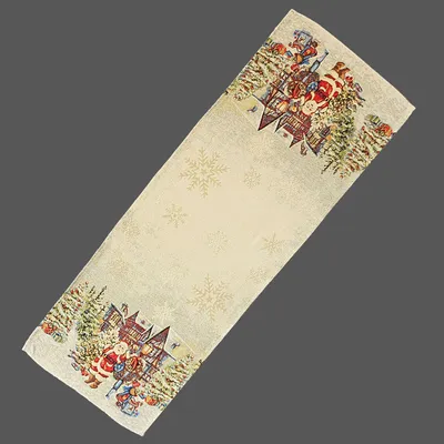 Produktbild von Tischwäsche Weihnachtsmann 35 x 100 cm