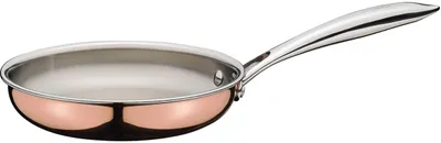 Kochpfanne Ø 20 cm, Edelstahl/Kupfer, 5-lagig, induktionsgeeignet