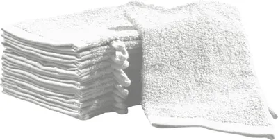 Produktbild von REDBEST Waschhandschuh Oceanside" 12er-Pack weiß 16x21 cm"