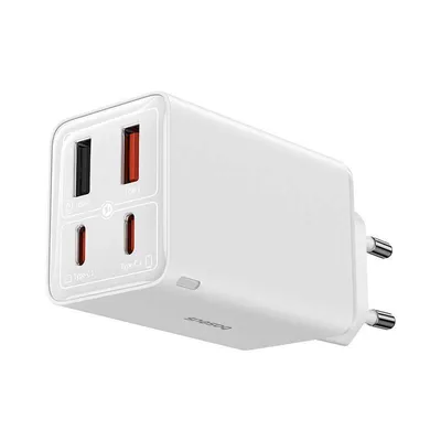Obrázok produktu pre Baseus GAN6 65W ADPTR + 100W C KBL-BYZ, Auto, AC, Biela