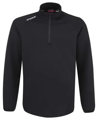 Produktbild von CCM LOCKER ROOM 1/4 ZIP Senior 2022, Größe:L, Farbe:schwarz
