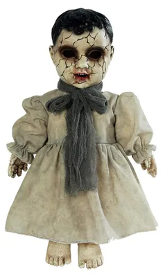 Produktbild von Unheimliche Geisterpuppe mit Sound als Halloween Deko