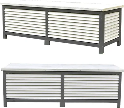 Two identical storage boxes are shown against a white background.