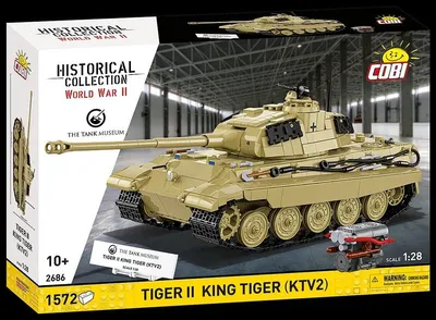 Obrázok produktu pre Cobi 2686 - 1:28 - Tiger II (King Tiger, KTV2) -