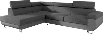 Produktbild von MIRJAN24 Ecksofa Fonti, Eckcouch mit Schlaffunktion und Bettkasten, L-Form Sofa vom Hersteller (Lux 05 + Lux 06, Seite: Links)