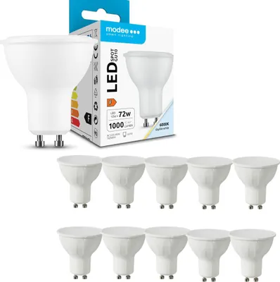 Produktbild von 10 x 3w LED GU10 Leuchtmittel Leuchte LED Spot Einbauleuchte Spot 110° 250 Lumen Kaltweiß