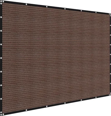 Immagine prodotto di SucceBuy protezione solare panno ombra rete privacy schermo 90% 244x366cm giardino marrone
