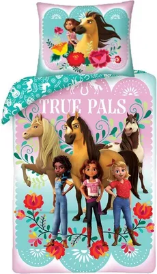 Produktbild von Spirit Bettbezug True Pals - 140 x 200 cm - Baumwolle - 70 x 90 cm