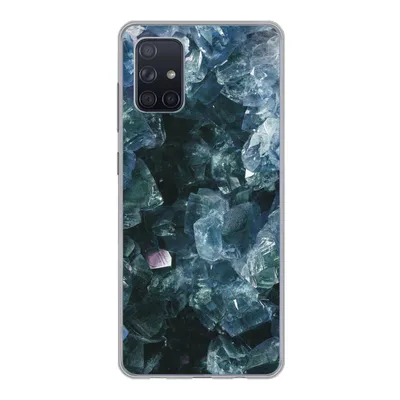 Produktbild von MuchoWow® Handyhülle Schutzhülle Hülle für Samsung Galaxy A51 Edelsteine und Mineralien - Kristall - Naturstein Silikon Softcase Handy Hülle - Schutzabdeckung
