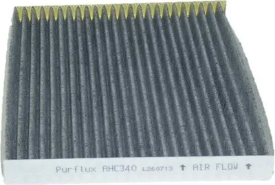 Produktbild von PURFLUX AHC340 Innenraumfilter Pollenfilter für NISSAN Qashqai / Qashqai +2 I (J10, NJ10) Aktivkohle