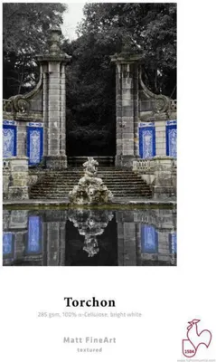 Produktbild von Hahnemühle Torchon FineArt Inkjet-Papier - 285 g/m² - DIN A2 - 25 Blatt